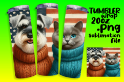 20oz Tumbler Template for Any Occasion , Dog and cat Product Image 1