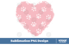 American 4th of July Cat Dog Paw Background Png DTF Bundle Product Image 7