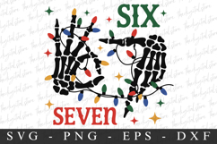 Christmas Six Seven Svg | Christmas svg | Svg cut file Product Image 1