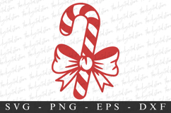 Christmas candy canes Svg | Christmas svg | Svg cut file Product Image 1