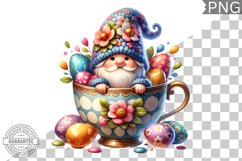 Easter Gnome Sublimation - Clipart PNG Design Product Image 1