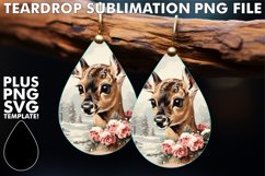 Creative Teardrop Earrings Design, Christmas Product Image 1