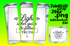 20oz Tumbler Wrap for Gift Giving , Religious Product Image 1