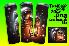 Trendy 20oz Design for Sublimation , Astronaut Product Image 1
