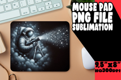 COZY mouse pad Inspirational Art, Astronaut Product Image 1