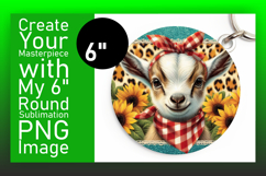 Beautiful Circle PNG for Sublimation , Cute Animals Product Image 1