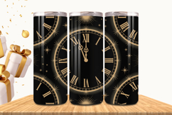 Festive Happy New Year Tumbler Wrap 2026: 20oz Skinny Tumble Product Image 1