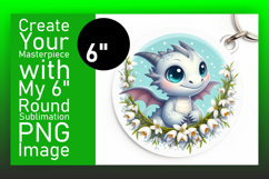 Dynamic Circle PNG for Coasters , Dragon Product Image 1