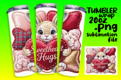 VIBRANT 20oz Tumbler Artwork for Sublimation , Girl Quote Product Image 1