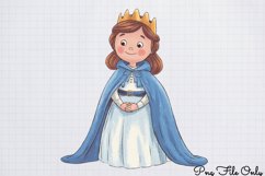 Cute Christmas Nativity Clipart PNG Product Image 1