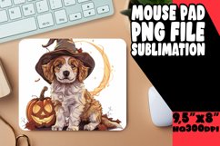 Watercolor Halloween Mouse Pad PNG Product Image 1
