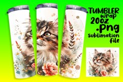 Whimsical Tumbler Wraps - Cats Product Image 1