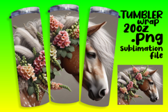 20oz Tumbler Design for Home Decor , Horse Product Image 1