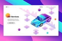 Car Service - Banner &amp; Landing Page Product Image 1