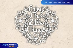 Enjoy Little Things SVG Product Image 1