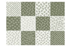 Hand drawn leaves patterns, leaf illustration #1- SVG SET Product Image 2