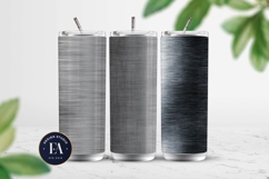 Silver Metallic Texture |Brushed Metal Background Product Image 2