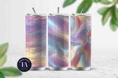 Holographic Pastel Digital Paper, Iridescent Texture Product Image 4