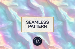 Holographic Pastel Digital Paper, Iridescent Texture Product Image 2