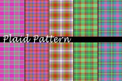 Plaid Pattern Digital Paper Bundle Product Image 1