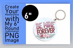 Stylish Circle PNG Sublimation Design , Valentines Product Image 1