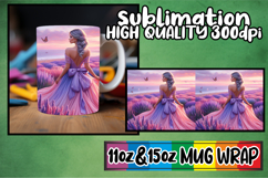 Sweet nostalgia 11oz 15oz mug wrap, Women Product Image 1