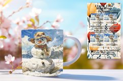 Beachy Blizzard Bliss: 11oz/15oz Sunny Sublimation Product Image 1