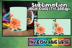 Cheerful mornings sublimation print wrap, Flower Product Image 1