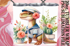 RADIANT SPIRIT 20oz TUMBLER WRAP, Dino Product Image 1