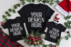 Christmas Family Matching Group T-Shirt Mockup Product Image 1
