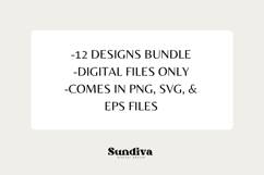 12 Funny Student Life Saying SVG Bundle V1 Product Image 2