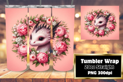 GIFT-WORTHY 20oz Tumbler Template , Dragon Product Image 1