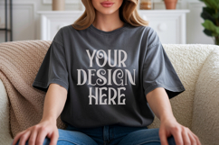 Pepper Comfort Colors 1717 T-shirt Mockups,1717 Mockups Product Image 1