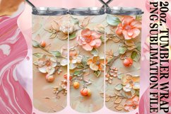3D Fruit and Flower Tumbler Design Product Image 1