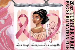 Joyful heart 20oz tumbler wrap, Cancer Product Image 1