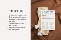 Packing List by Destination Printable &amp; Digital Use PDF Product Image 5