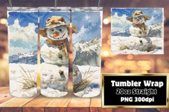 Christmas by the Coast: Beachy Snowman Wraps Product Image 1