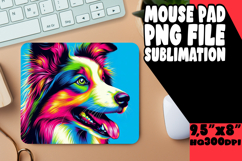 Blissful Mouse Pad Designs PNG, Dog Product Image 1