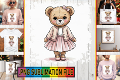Bright TSHIRT Magic PNG, Teddy Bear Product Image 1