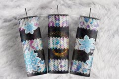 Custom Name Tumbler Snowflakes Leopard 20oz tumbler designs Product Image 1
