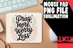 Sweet Desk Mat Sublimation Style, Religious Product Image 1