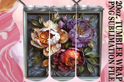 Spring Blossom 3D Tumbler Wrap - Sublimation Art Product Image 1