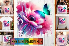 Charming Tote Bag Gift Ideas PNG, Butterfly Product Image 1