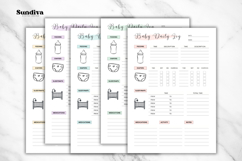 Editable Baby Daily Log Canva Template 4 Product Image 3