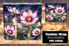 Craft Your Own 20oz Tumbler , Flowers Product Image 1