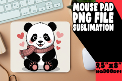 Sweet DESK PAD PNG Style, Valenines Animals Product Image 1