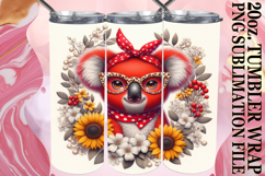 PLAYFUL SPIRITS 20oz TUMBLER WRAP, Cute Animals Product Image 1