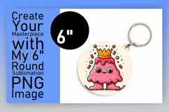 Glamorous Circle Design for Sublimation , Monster Product Image 1