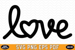 Love Valentine Day SVG | SVG Cut files Product Image 1