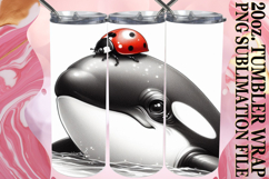 Uplifting Moments 20oz tumbler wrap, Cute Animals Product Image 1